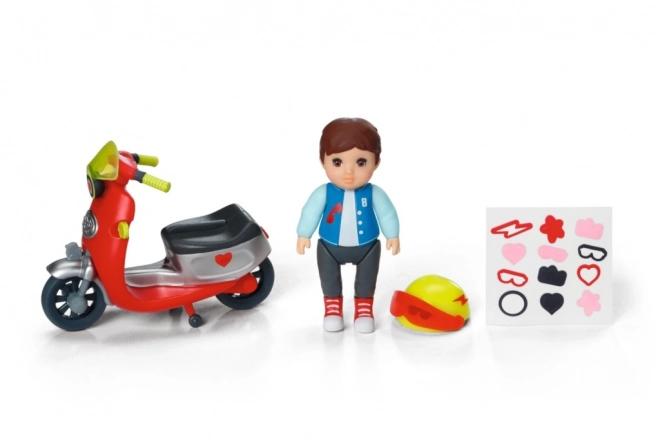 Baby Born Minis Set mit Scooter und Puppe