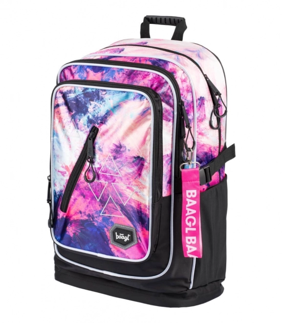 Schulrucksack Cubic Abstract