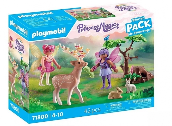 Playmobil Feen mit Waldtieren Spielset