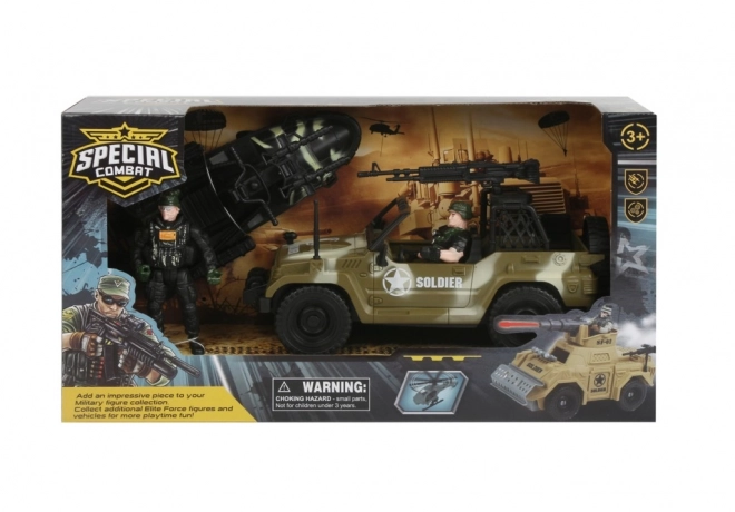 Militärset mit Figuren