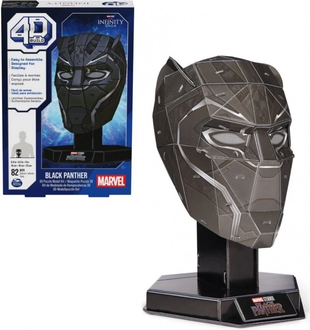 4D Puzzle Marvel Schwarzer Panther