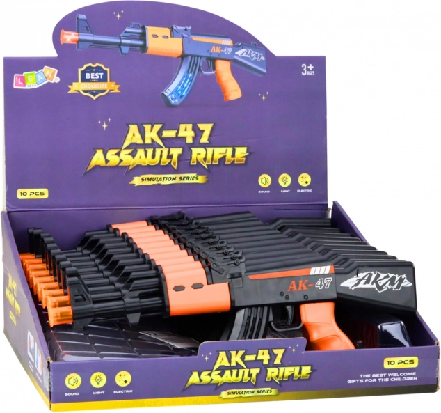 Spielzeuggewehr AK47 für Kinder mit Licht und Geräuschen