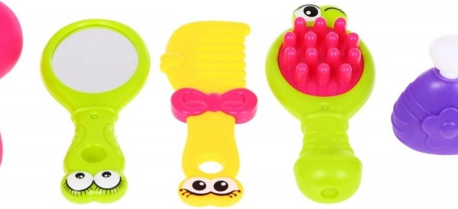 Komplettes Set an Zubehör für kreatives Spiel