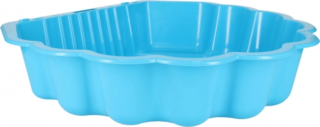 Sandkasten und Pool Muschelka Twins 2in1 blau