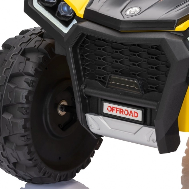 Gelbes sportliches Kinder-Quad TX ATV