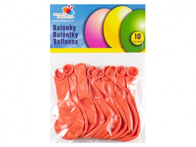 Orange aufblasbare Luftballons