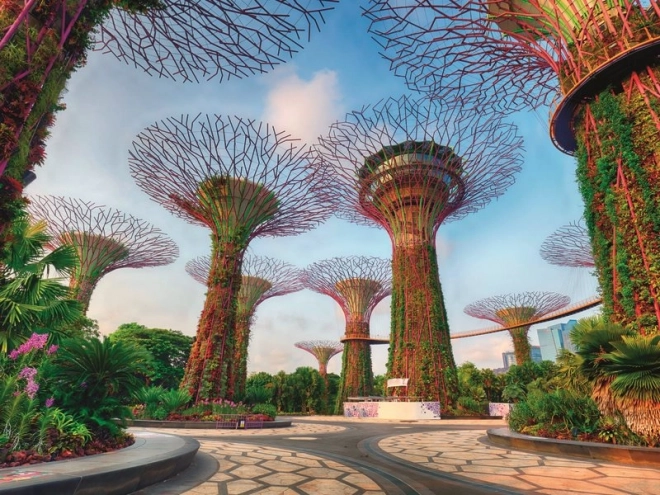 Ravensburger Puzzle Super Stürme in Singapur 1500 Teile