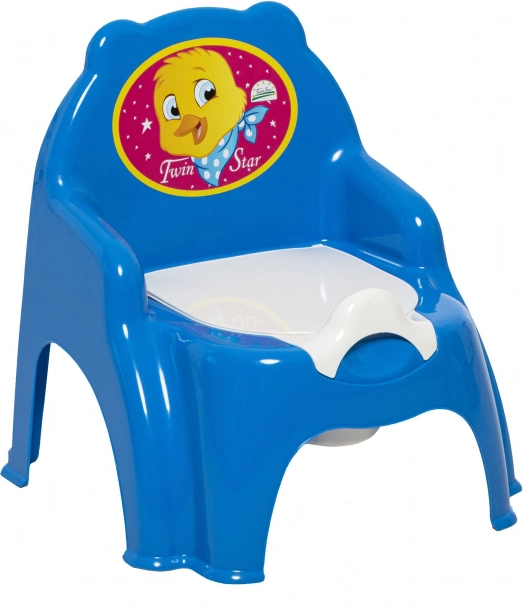 Töpfchen-Stühlchen blau 35 cm