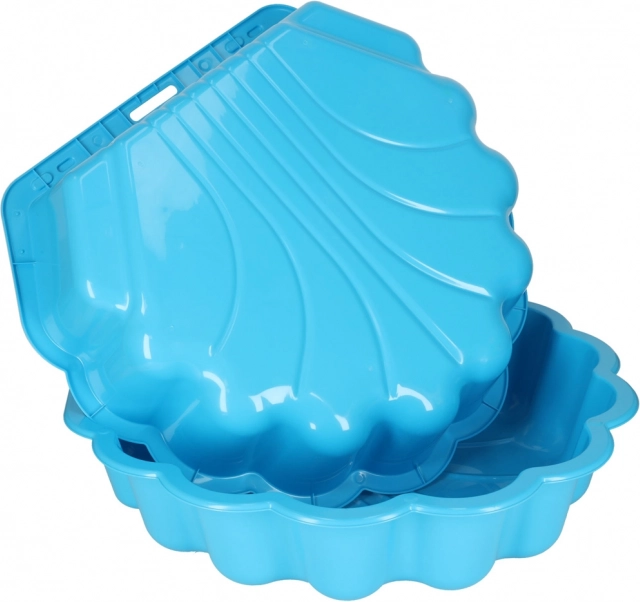 Sandkasten und Pool Muschelka Twins 2in1 blau