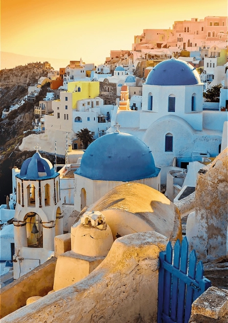 Puzzle Miasteczko Oia Santorini 1000 Teile