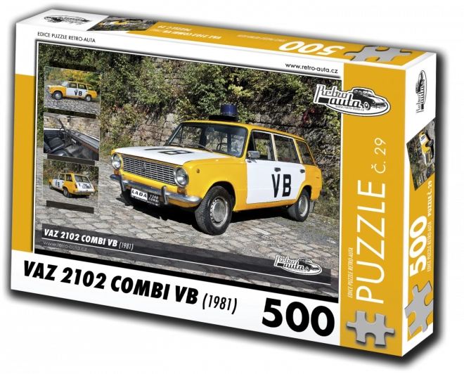Puzzle Retro-Autos VAZ 2102 Combi VB 1981