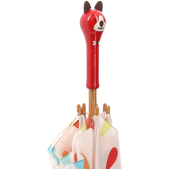 Bequemer Holzgriff in Tierform