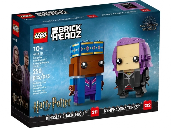 Harry Potter LEGO Figuren: Kingsley Shacklebolt und Nymphadora Tonks