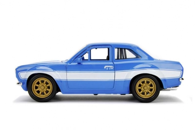 Rychle und Zběsile brians auto 1974 Ford Escort Modellauto 1:24