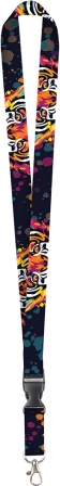 Schlüsselband mit Tigermotiv