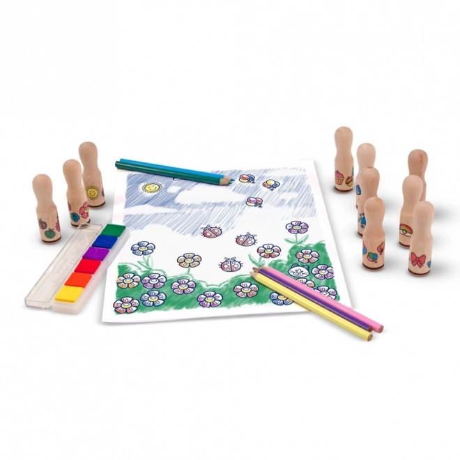 Deluxe Stempelset von Melissa & Doug