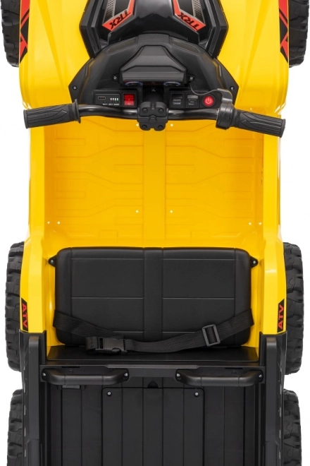 Gelbes sportliches Kinder-Quad TX ATV