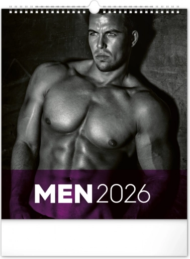 Wandkalender mit Männern 2026