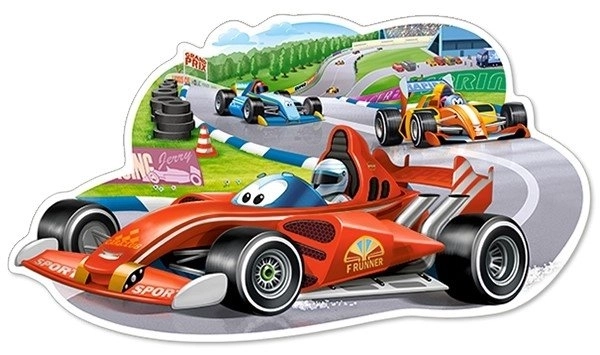 Puzzle 12 Teile Maxi Racing Bolide