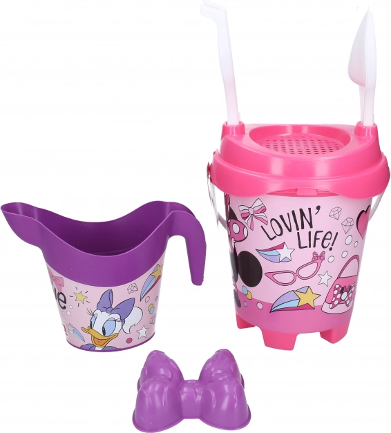 Eimer mit Werkzeug Minnie, 17 cm