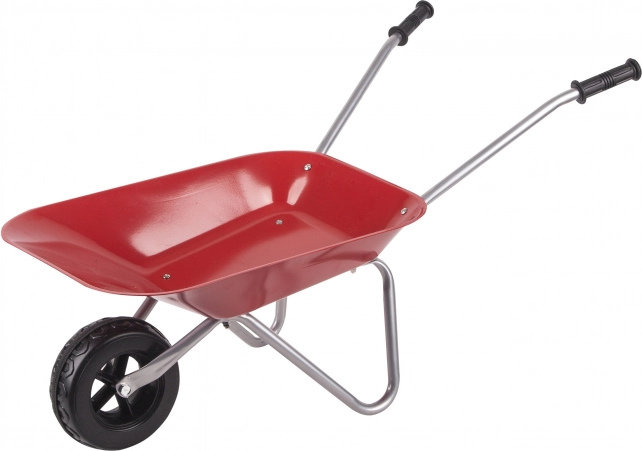 Classic World Metall Schubkarre für Kinder für Garten und Sandkasten