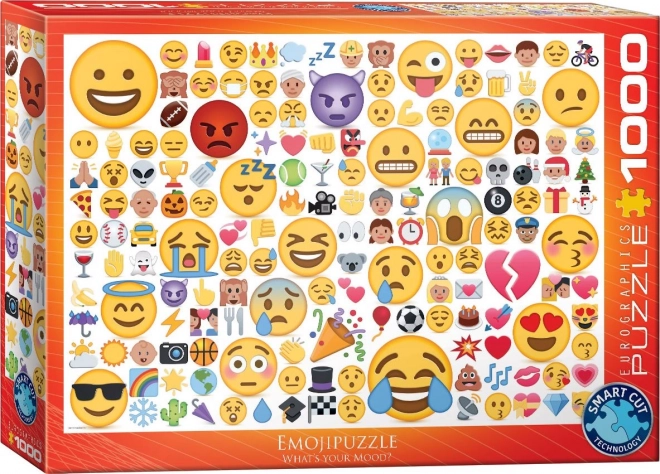 Eurographics Puzzle Emoji: Wie ist deine Stimmung? 1000 Teile