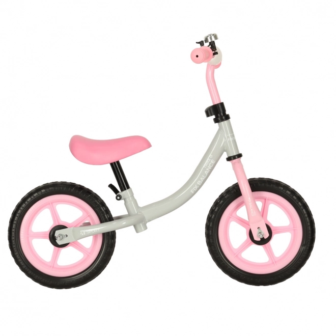 Laufrad Trike Fix Balance Grau Rosa – weiß-rosa