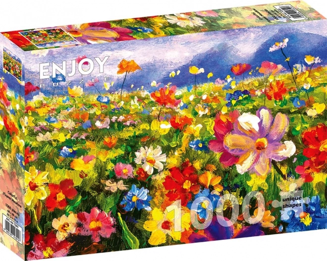 Enjoy Puzzle Bunte Blumenwiese 1000 Teile