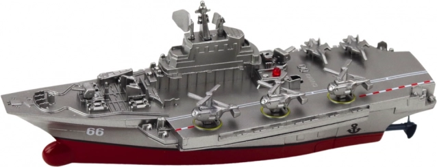 Elektrisches ferngesteuertes RC-Boot Silber 15cm