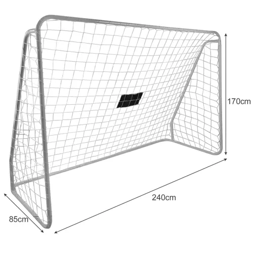 Fußballtor und Trainingsplane Trizand