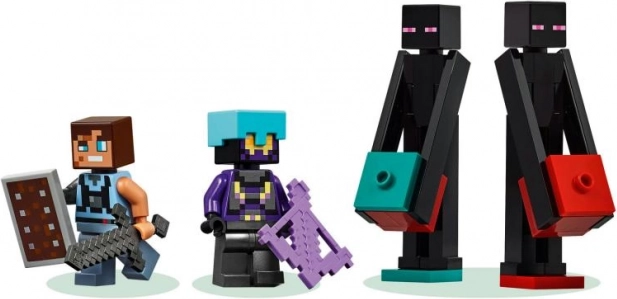 LEGO Minecraft Plünderer- und Zerstörer-Basis Bausatz