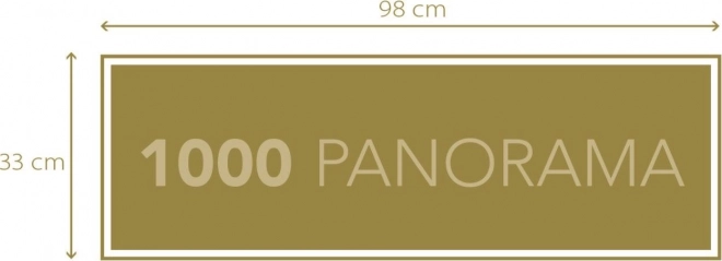 Panorama-Puzzle 1000 Teile - Durch die Themse