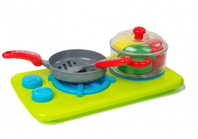 Spielküchen-Set mit Spüle und Herd