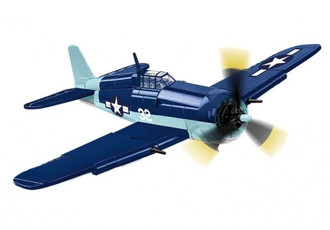 Historischer Bausatz F6F Hellcat aus Bausteinen