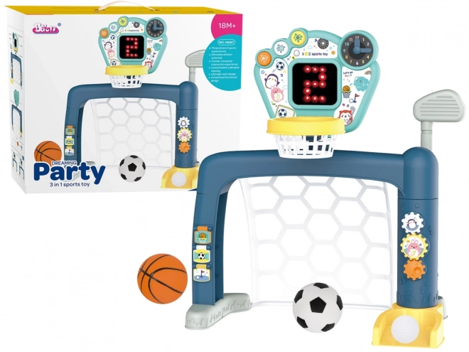 3-in-1-Sportspiel-Set für Kleinkinder