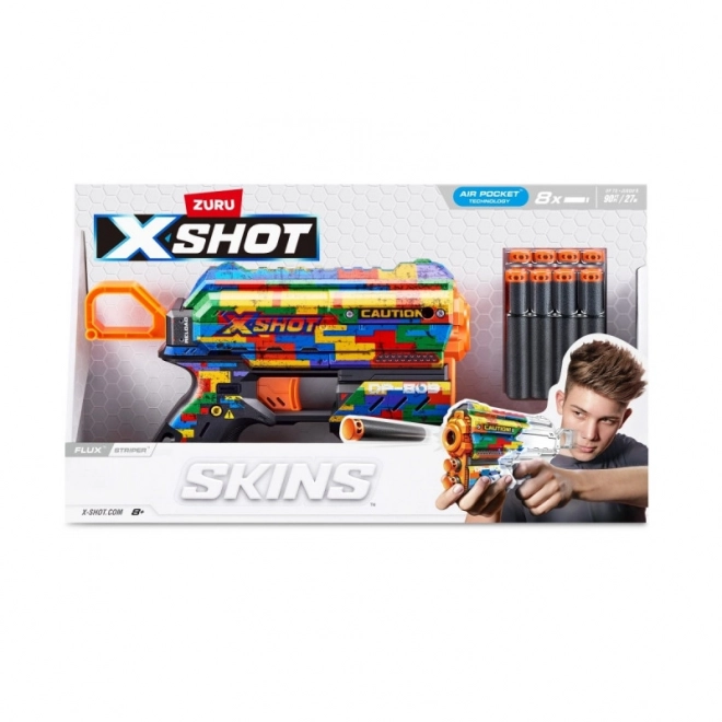 X-Shot Skin Blaster Flux im Striper Design