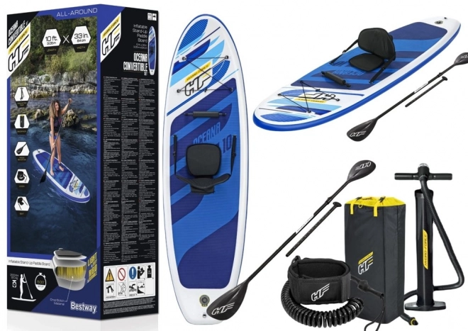 Bestway aufblasbares Sup Board Oceana Convertible