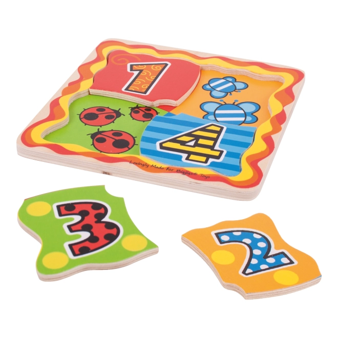 Zahlen 1–4 spielerisch lernen