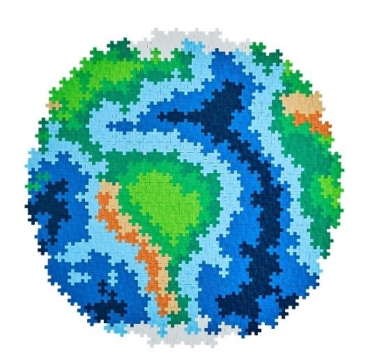 Plus-Plus Puzzle Nach Zahlen Erde 800 Teile