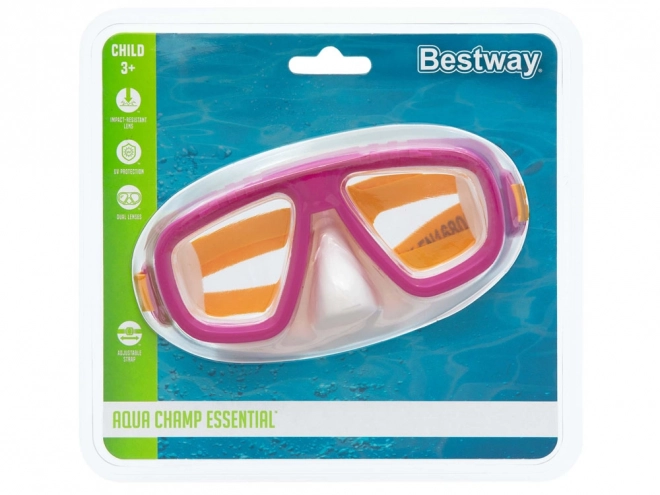 Bestway Tauchermaske für Kinder – pink