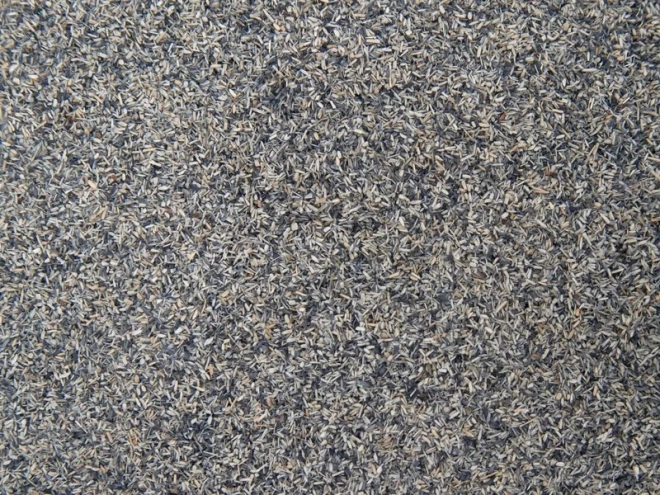 Graues Streumaterial für Modelllandschaften