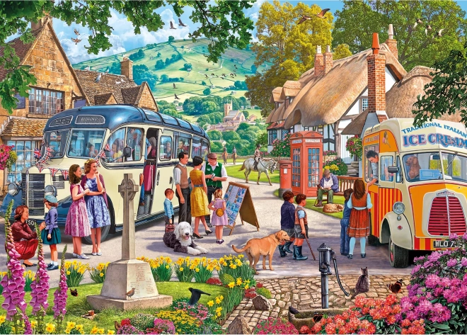 GIBSONS Puzzle Buszustieg 1000 Teile