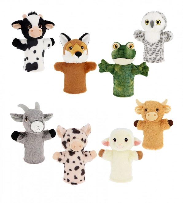 Keel Toys Keeleco Kuscheltier-Handpuppe Kuh