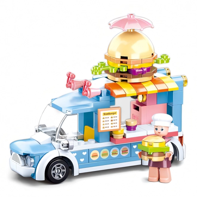 Sluban Girls Dream Mobile Burger Shop