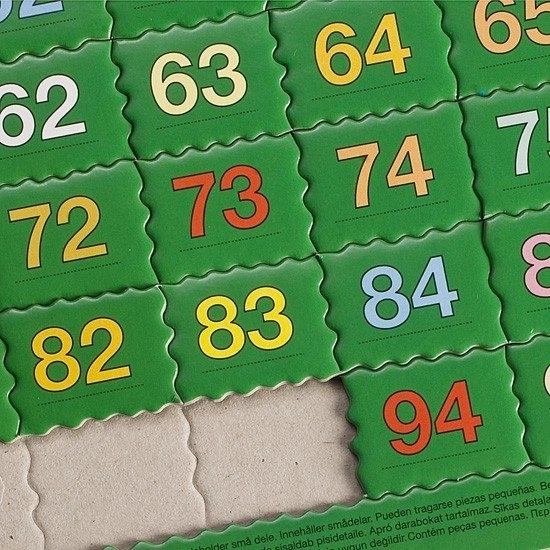 Larsen Lernpuzzle Zählen bis 100