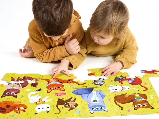 Czuczu Puzzle Miau Katzen 3+