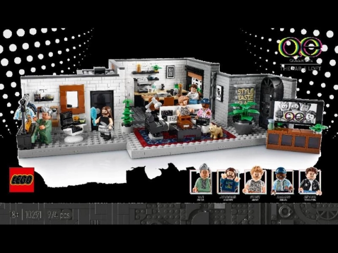 LEGO Queer Eye Wohnung der Fab Five