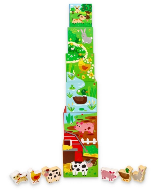 Turm bis zu 57,5 cm hoch