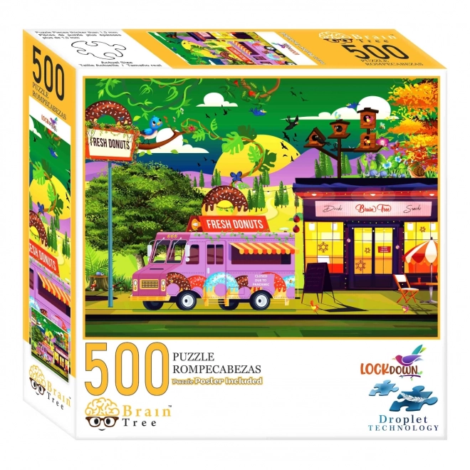 Brain Tree Puzzle Geschlossene Welt 500 Teile