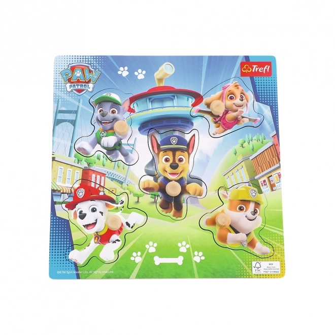 Holzpuzzle PAW Patrol für Kinder